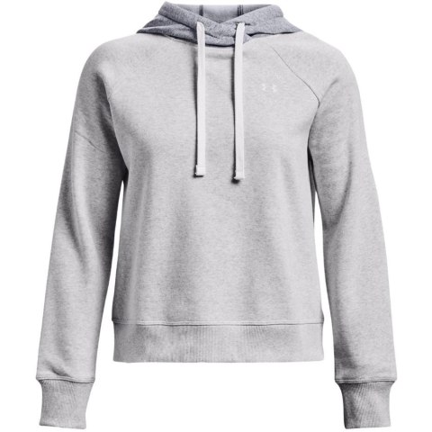 ND05_B21327-XL 1373031 014 Bluza damska Under Armour Rival Fleece CB Hoodie szara 1373031 014 r.XL