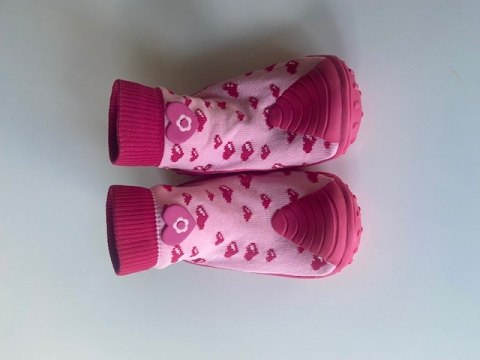 Skarpetko-buciki pachnące Bical r.22 Różowe serduszka