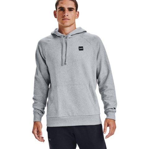 ND05_B21421-S 1357092 011 Bluza męska Under Armour Rival Fleece Hoodie szara 1357092 011 r.S