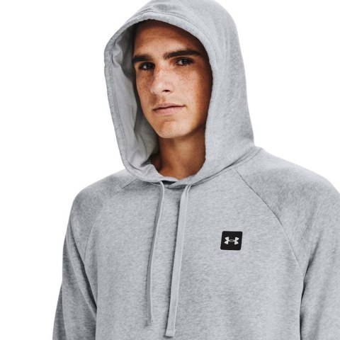 ND05_B21421-S 1357092 011 Bluza męska Under Armour Rival Fleece Hoodie szara 1357092 011 r.S