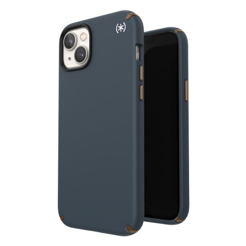 ND38_150114-3068 Speck Presidio2 Pro - Etui iPhone 14 Plus z powłoką MICROBAN (Charcoal / Cool Bronze / Slate)