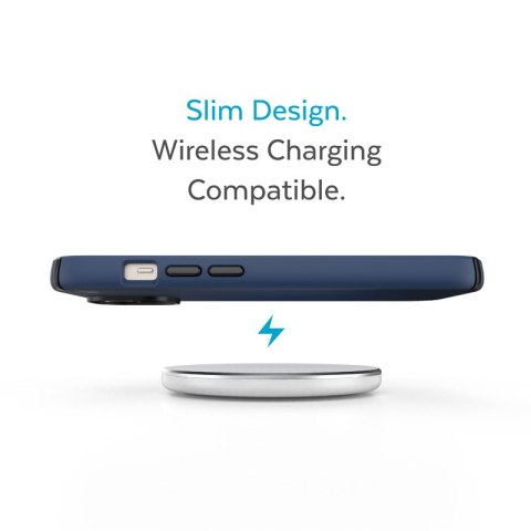 ND38_150114-9974 Speck Presidio2 Pro - Etui iPhone 14 Plus z powłoką MICROBAN (Coastal Blue / Black / White)