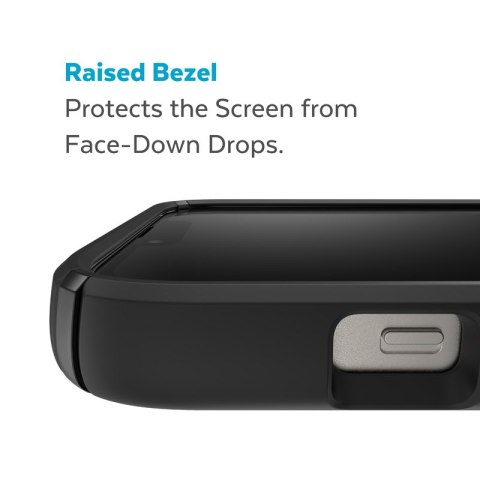 ND38_150115-D143 Speck Presidio2 Pro + MagSafe - Etui iPhone 14 Plus z powłoką MICROBAN (Black / Black / White)