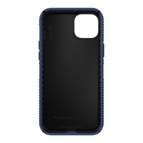ND38_150116-9974 Speck Presidio2 Grip - Etui iPhone 14 Plus z powłoką MICROBAN (Coastal Blue / Black / White)