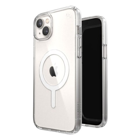 ND38_150119-5085 Speck Presidio Perfect-Clear + MagSafe - Etui iPhone 14 Plus z powłoką MICROBAN (Clear)