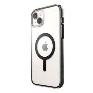ND38_150125-5905 Speck Presidio Perfect-Clear with Impact Geometry + MagSafe - Etui iPhone 14 Plus z powłoką MICROBAN (Clear / B