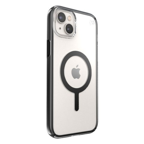 ND38_150125-5905 Speck Presidio Perfect-Clear with Impact Geometry + MagSafe - Etui iPhone 14 Plus z powłoką MICROBAN (Clear / B