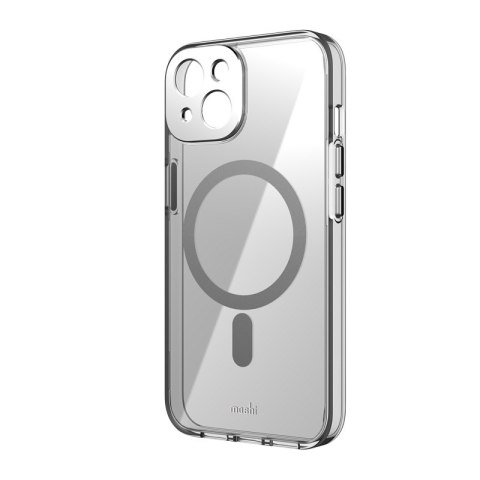 ND38_99MO137206 Moshi iGlaze MagSafe - Etui iPhone 14 Plus (Silver)