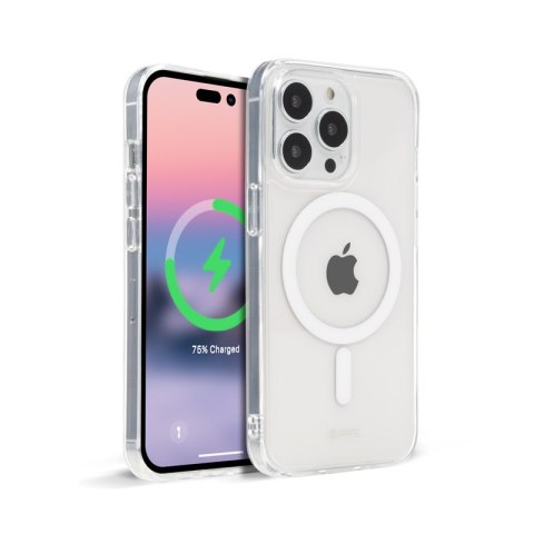 ND38_CRG-CLRM-IP1467P-TRS Crong Clear MAG Cover - Etui iPhone 14 Pro Max MagSafe (przezroczysty)