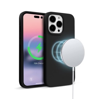 ND38_CRG-COLRM-IP1467P-BLK Crong Color Cover Magnetic - Etui iPhone 14 Pro Max MagSafe (czarny)