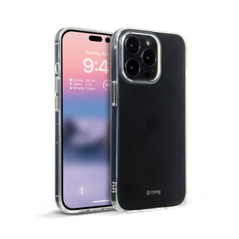 ND38_CRG-CRSLIM-IP1467P-TRS Crong Crystal Slim Cover - Etui iPhone 14 Pro Max (przezroczysty)