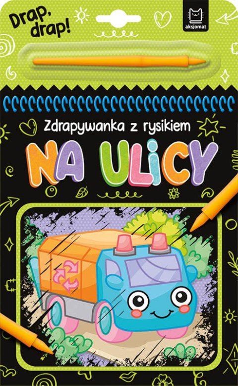 Zdrapywanka z rysikiem Na ulicy 34674
