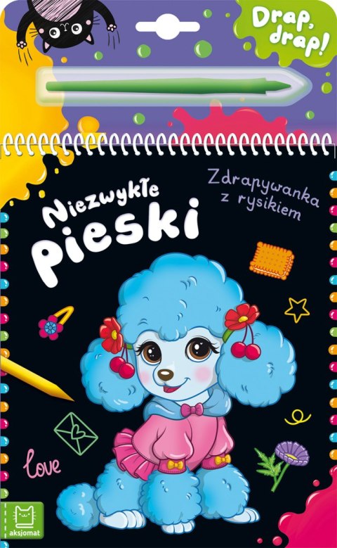 Zdrapywanka z rysikiem Niezwykłe pieski 35428