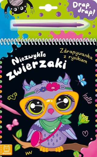 Zdrapywanka z rysikiem Niezwykłe zwierzaki 35404