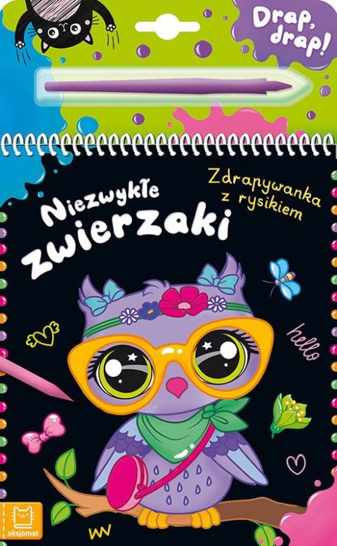 Zdrapywanka z rysikiem Niezwykłe zwierzaki 35404