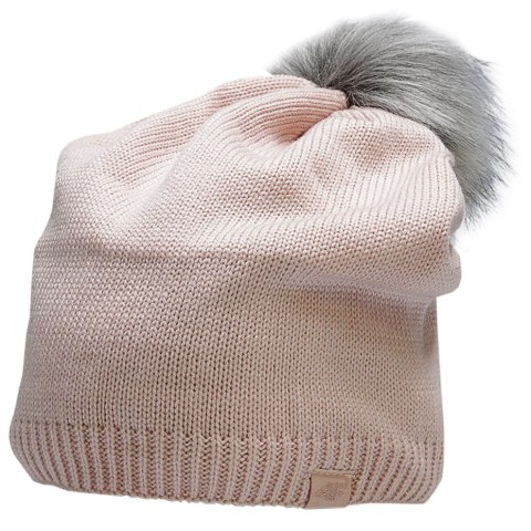 ND05_C4198 H4Z22 CAD009 56S Czapka damska 4F jasny róż H4Z22 CAD009 56S