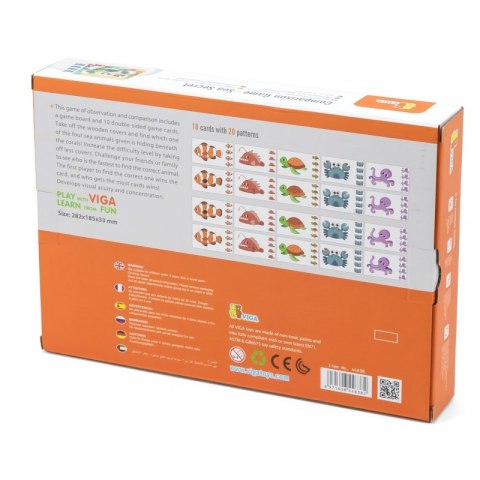 Viga Gra Porównaj Znajdź Różnice Zwierzęta Morskie