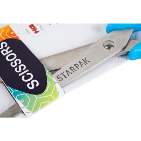 ND39_429893 NOZYCZKI MET Z GUM 21CM STK B/C 12/144