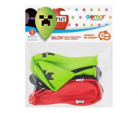 ND39_448465 BALON DEKOR KLOCKI GO PBH OP6SZT