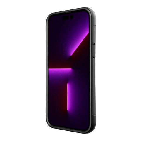 ND38_493277 X-Doria Raptic Clutch MagSafe - Biodegradowalne etui iPhone 14 Plus (Drop-Tested 3m) (Black)