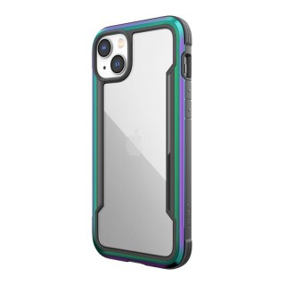 ND38_494045 X-Doria Raptic Shield - Etui aluminiowe iPhone 14 Plus (Drop-Tested 3m) (Iridescent)