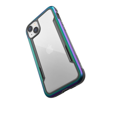 ND38_494045 X-Doria Raptic Shield - Etui aluminiowe iPhone 14 Plus (Drop-Tested 3m) (Iridescent)