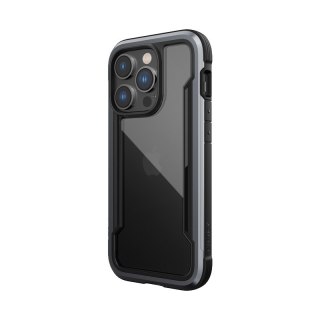 ND38_494069 X-Doria Raptic Shield - Etui aluminiowe iPhone 14 Pro (Drop-Tested 3m) (Black)