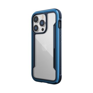 ND38_494083 X-Doria Raptic Shield - Etui aluminiowe iPhone 14 Pro (Drop-Tested 3m) (Marine Blue)