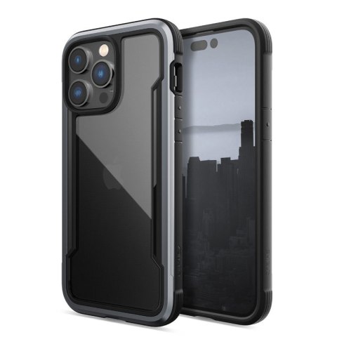 ND38_494090 X-Doria Raptic Shield - Etui aluminiowe iPhone 14 Pro Max (Drop-Tested 3m) (Black)