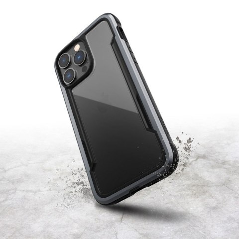 ND38_494090 X-Doria Raptic Shield - Etui aluminiowe iPhone 14 Pro Max (Drop-Tested 3m) (Black)