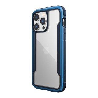 ND38_494113 X-Doria Raptic Shield - Etui aluminiowe iPhone 14 Pro Max (Drop-Tested 3m) (Marine Blue)