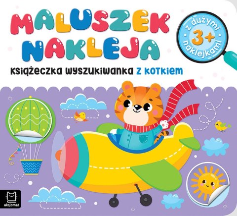 Maluszek nakleja Książ.wyszukiw.z kotkiem 32854