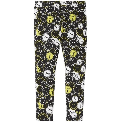 ND05_S10446-152 846977 01 Legginsy dla dzieci Puma x Smiley World AOP czarne 846977 01 r.152