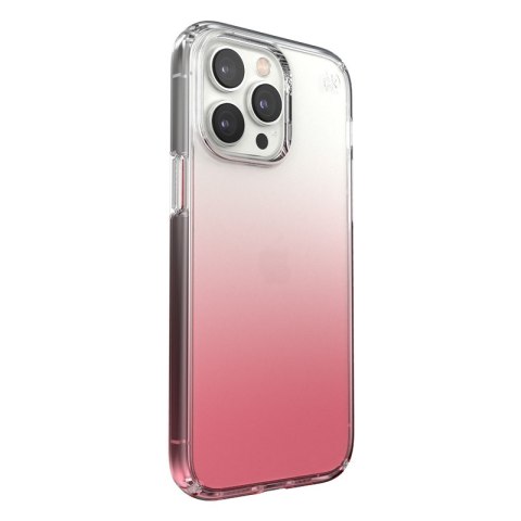 ND38_150093-9509 Speck Presidio Perfect-Clear + Ombre - Etui iPhone 14 Pro Max z powłoką MICROBAN (Clear / Vintage Rose Fade)
