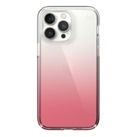 ND38_150093-9509 Speck Presidio Perfect-Clear + Ombre - Etui iPhone 14 Pro Max z powłoką MICROBAN (Clear / Vintage Rose Fade)