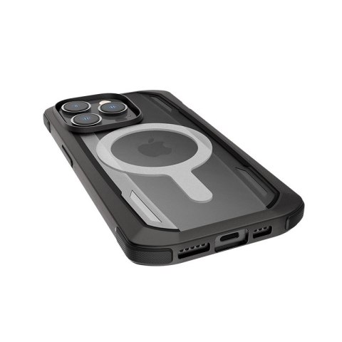 ND38_493536 X-Doria Raptic Secure MagSafe - Biodegradowalne etui iPhone 14 Pro Max (Drop-Tested 4m) (Black)