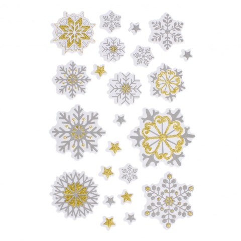 ND39_501423 OZDOBA BN NAKLEJKI GWIADKI CF BROKAT PBH 12/144