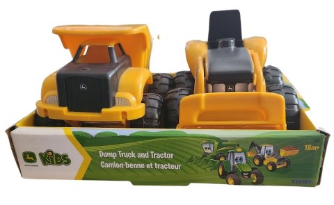 TOMY John Deere pojazdy budowlane dwupak 47020 /4