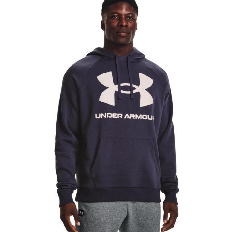 ND05_B21785-XL 1357093 558 Bluza męska Under Armour Rival Fleece Big Logo HD fioletowa 1357093 558 r.XL