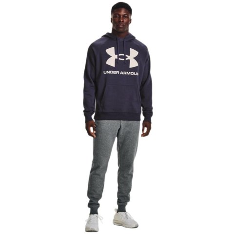 ND05_B21785-L 1357093 558 Bluza męska Under Armour Rival Fleece Big Logo HD fioletowa 1357093 558 r.L