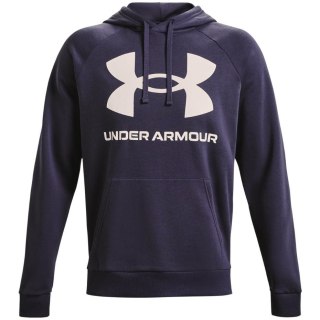 ND05_B21785-M 1357093 558 Bluza męska Under Armour Rival Fleece Big Logo HD fioletowa 1357093 558 r.M