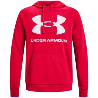 ND05_B21786-M 1357093 600 Bluza męska Under Armour Rival Fleece Big Logo HD czerwona 1357093 600 r.M