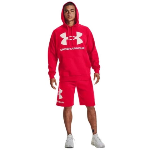 ND05_B21786-M 1357093 600 Bluza męska Under Armour Rival Fleece Big Logo HD czerwona 1357093 600 r.M