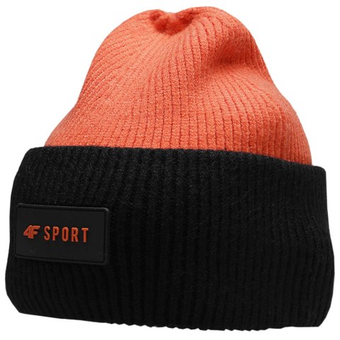 ND05_C4325 HJZ22 JCAM004 21S Czapka dla chłopca 4F czarna HJZ22 JCAM004 21S