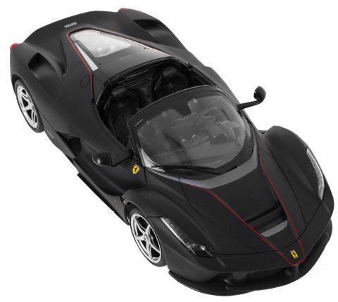 ND28_10159_ZRC_75800_CZ Ferrari LaFerrari Aperta czarne RASTAR model 1:14 Zdalnie sterowane auto + pilot 2 4 GHz