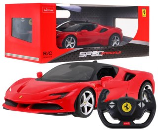 ND28_10166_ZRC_97300_CR Ferrari SF90 Stradale RASTAR model 1:14 Zdalnie sterowane auto + pilot