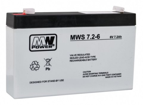 ND28_10686_AKU_6V-7AH Części pojazdy akumulator 6V 7 2AH