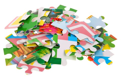 ND28_10793_ZDR_MC-024 Zestaw drewnianych klocków dla dziewczynek Księżniczka w zamku + sorter kształtów