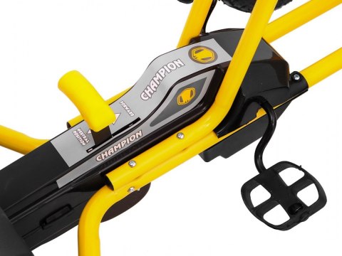 ND28_10937_A18_ZOL Gokart Champion Żółty