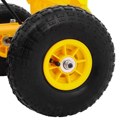 ND28_10937_A18_ZOL Gokart Champion Żółty